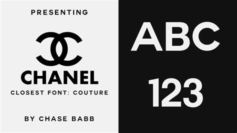 coco chanel font download